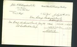 Letterhead - John P. Hollingshead & Co.