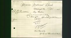 Bank Letterhead - Marine National Bank