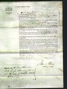 Court of Common Pleas - Katherine Isabella Rudall-Original Ancestry