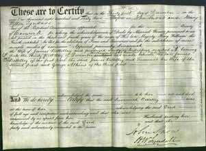 Deed by Married Women - Susannah Bettelley-Original Ancestry