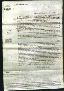 Court of Common Pleas - Elizabeth Lambert-Original Ancestry