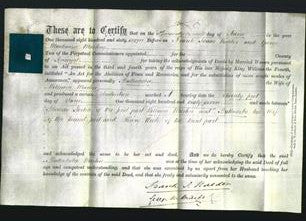Deed by Married Women - Bathsheba Martin-Original Ancestry