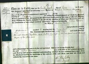 Deed by Married Women - Esther Sephton-Original Ancestry
