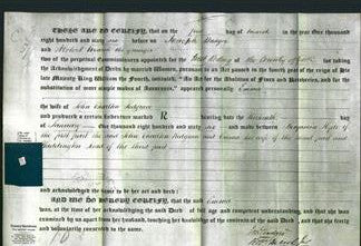Deed by Married Women - Emma Redgrave-Original Ancestry