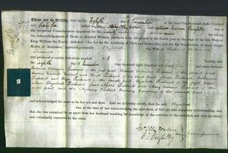 Deed by Married Women - Elizabeth Prichard-Original Ancestry
