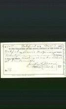 Wakefield, Massachusetts Payment Voucher - Fannie Montgomery-Original Ancestry