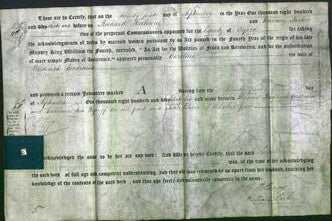 Deed by Married Women - Caroline Cordeaux-Original Ancestry