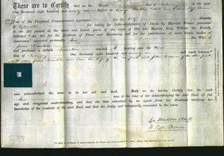 Deed by Married Women - Ann Franklin-Original Ancestry
