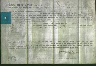 Deed by Married Women - Ann Pring-Original Ancestry