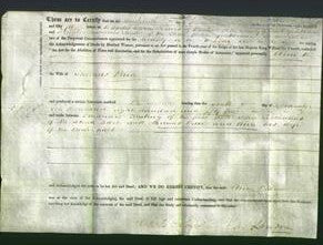 Deed by Married Women - Ann Pain-Original Ancestry