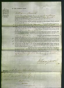 Court of Common Pleas - Louisa Mary Sartain-Original Ancestry