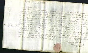 Notarial Certificate - Colin Campbell Cooper and Thomas D Smith-Original Ancestry