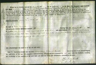 Deed by Married Women - Mary Jane Wetherill Taylor Humble-Original Ancestry
