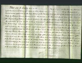 Deed by Married Women - Ann Forge-Original Ancestry