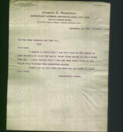 Letterhead - Charles E. Merrifield