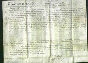 Deed by Married Women - Catharine Peppicott, ELizabeth Knight, Hannah Leggatt, Maria Willcocks and Emma Hales-Original Ancestry