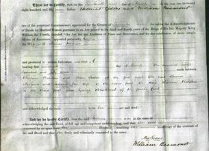 Deed by Married Women - Emma Morrison-Original Ancestry