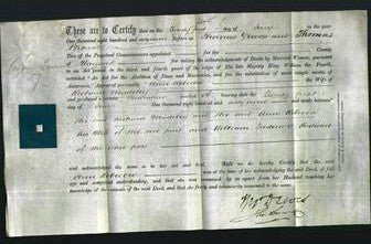 Deed by Married Women - Ann Rebecca Madeley-Original Ancestry
