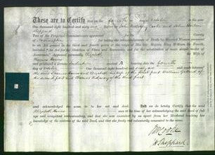 Deed by Married Women - Elizabeth Howes-Original Ancestry