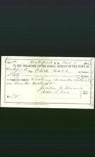 Wakefield, Massachusetts Payment Voucher - Edith Hall-Original Ancestry