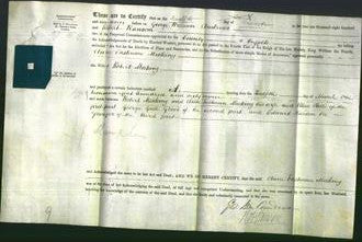 Deed by Married Women - Anne Eastman Meeking-Original Ancestry