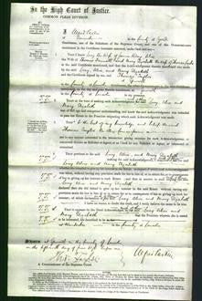 Court of Common Pleas - Lucy Kelsey, Alice Dannatt and Mary Elizabeth Curtis-Original Ancestry