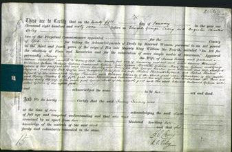 Deed by Married Women - Fanny Finney-Original Ancestry