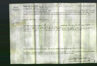 Deed by Married Women - Sarah Stockings-Original Ancestry