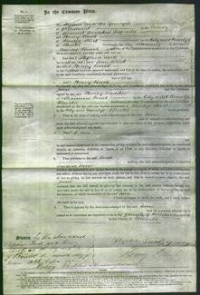 Court of Common Pleas - Jane Bond-Original Ancestry