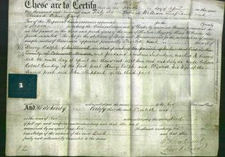 Deed by Married Women - Elizabeth Ralph-Original Ancestry