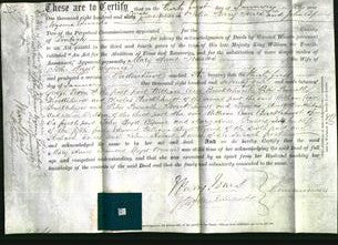 Deed by Married Women - Mary Anne Frances Wynne-Original Ancestry