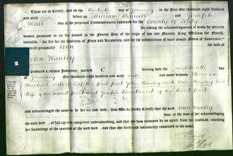Deed by Married Women - Ann Hanley-Original Ancestry