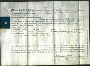 Deed by Married Women - Mary Underwood-Original Ancestry