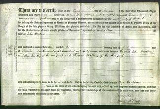 Deed by Married Women - Eliza Brabbins-Original Ancestry