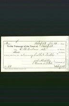 Wakefield, Massachusetts Payment Voucher - E. B. Andrews-Original Ancestry