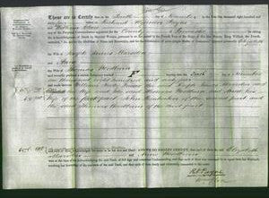 Deed by Married Women - Elizabeth Marsden and Anne Woodburn-Original Ancestry