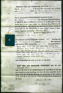 Deed by Married Women - Elizabeth Rose-Original Ancestry