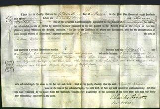 Deed by Married Women - Elizabeth Whitaker-Original Ancestry