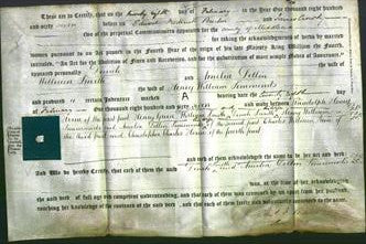 Deed by Married Women - Dinah Smith-Original Ancestry