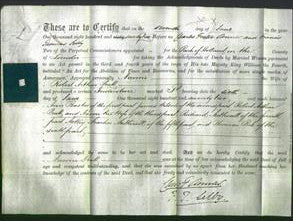 Deed by Married Women - Naomi Pratt-Original Ancestry
