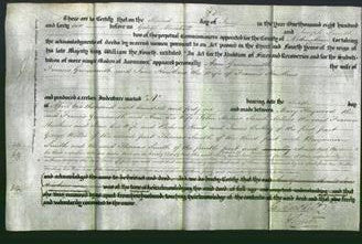 Deed by Married Women - Ann Greensmith and Jane Hawkins-Original Ancestry
