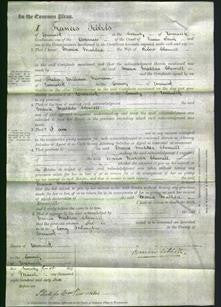 Court of Common Pleas - Maria Matilda Chennell-Original Ancestry