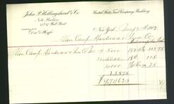 Letterhead - John P. Hollingshead & Co.