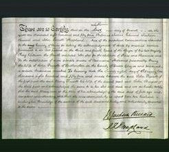Deed by Married Women - Mary Prescott-Original Ancestry