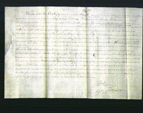 Deed by Married Women - Mary Hoosman and Susanna Brader-Original Ancestry