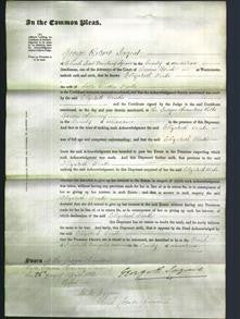 Court of Common Pleas - Elizabeth Wrake-Original Ancestry