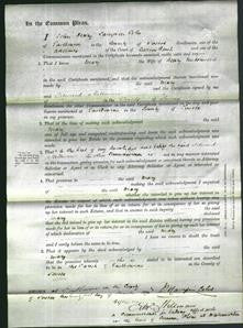 Court of Common Pleas - Mary Underwood-Original Ancestry