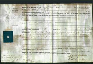 Deed by Married Women - Antonia Maria Chapman-Original Ancestry