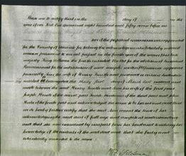 Deed by Married Women - Ann Smith-Original Ancestry