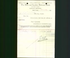 Bank Letterhead - Hide and Leather National Bank